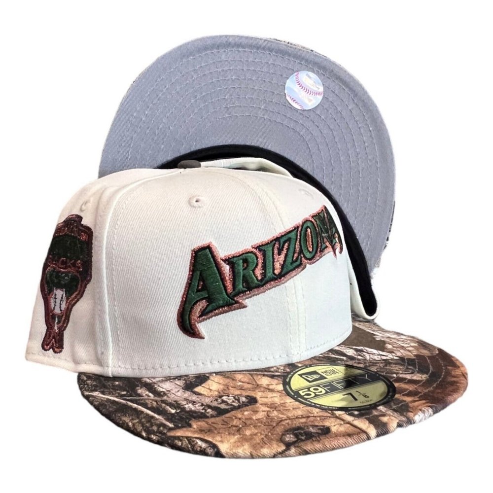 New Era Arizona Diamondbacks Realtree 59FIFTY Hat Inaugural Season Patch